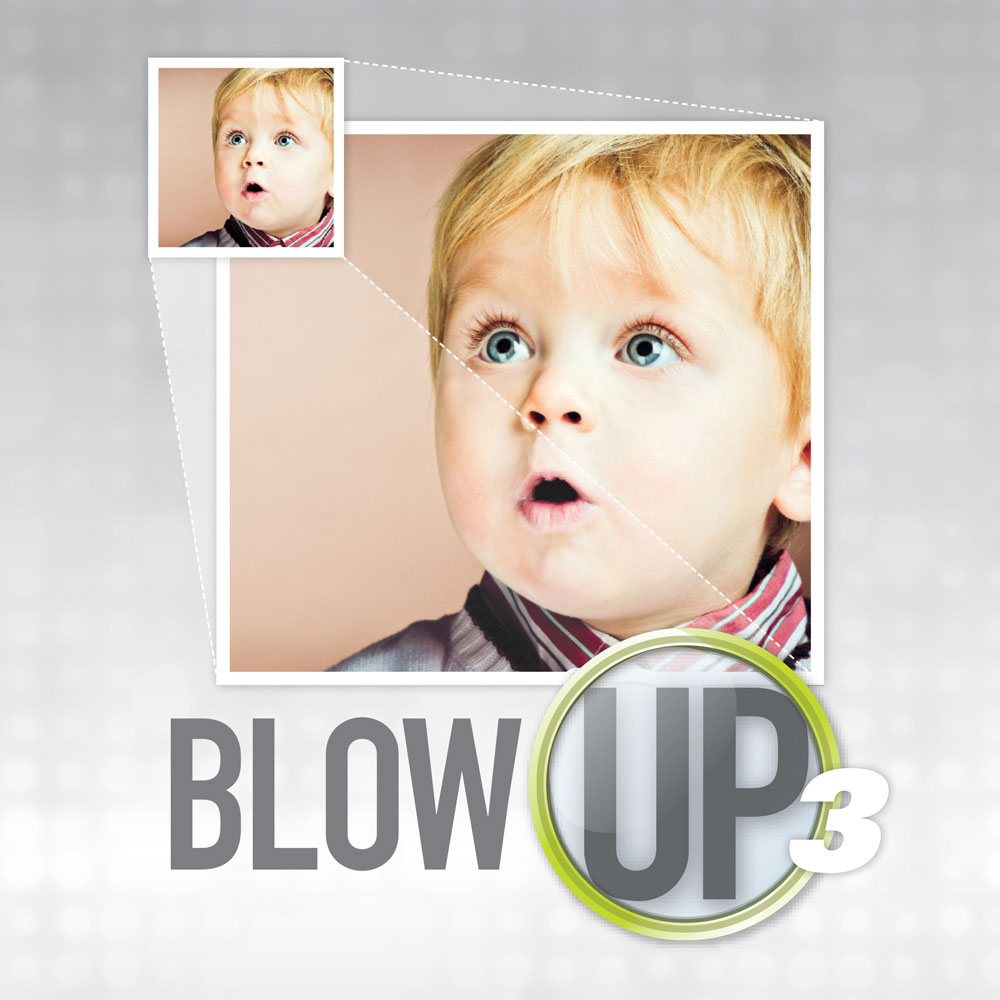 Blow Up High Quality Image Resizing