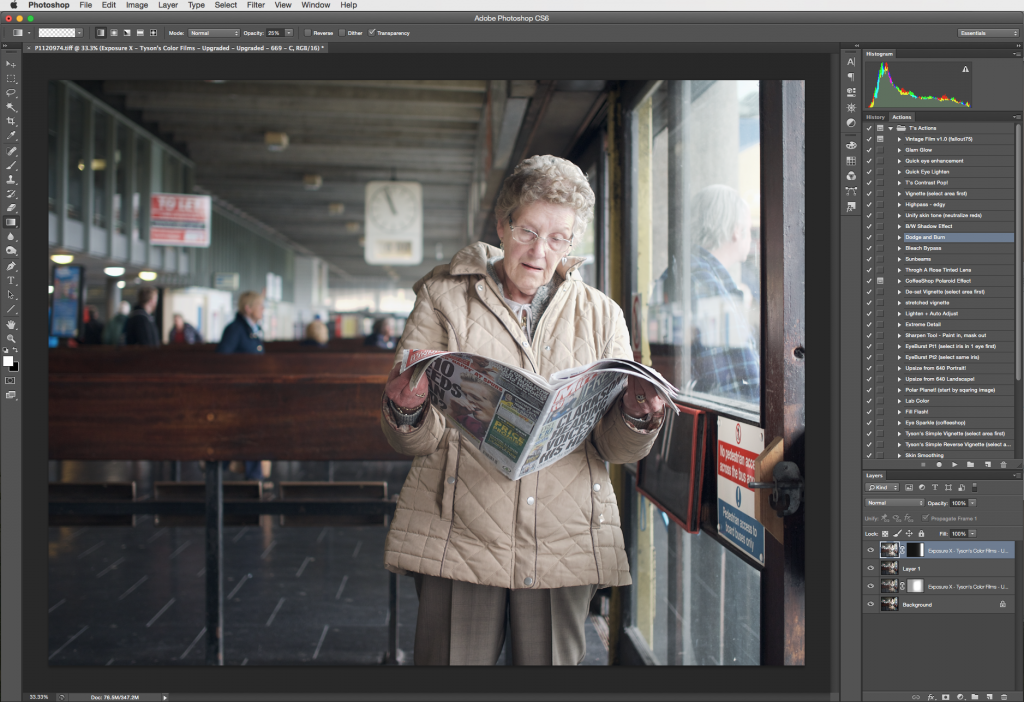 Image Retouching with Exposure -- Photoshop 2