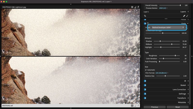 Recreating Lightroom Edits - Exposure Software
